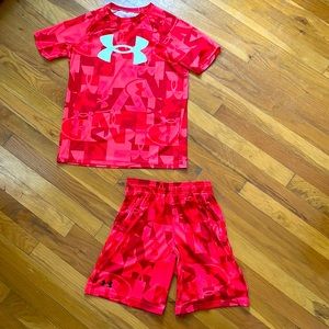 Under Armour boys athletic set